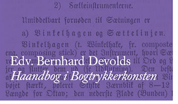 Norges første fagbok om typografi, 1863
