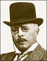 Portrett av kunstneren Gerhard Munthe.