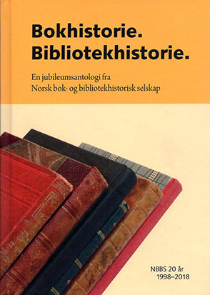 Omslaget til Bohkhistorie. Bibliotekhistorie.